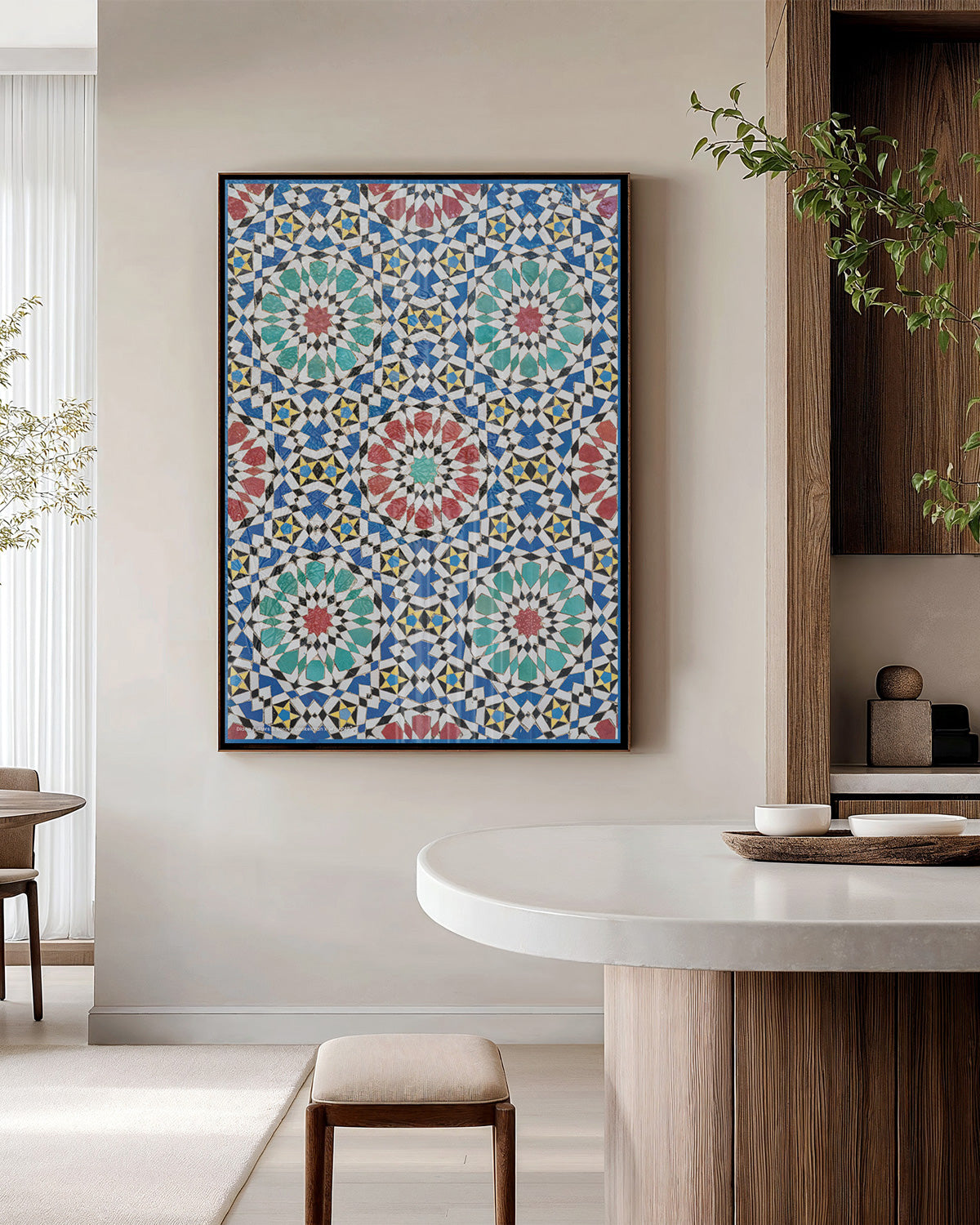 Colorful Moroccan tiles