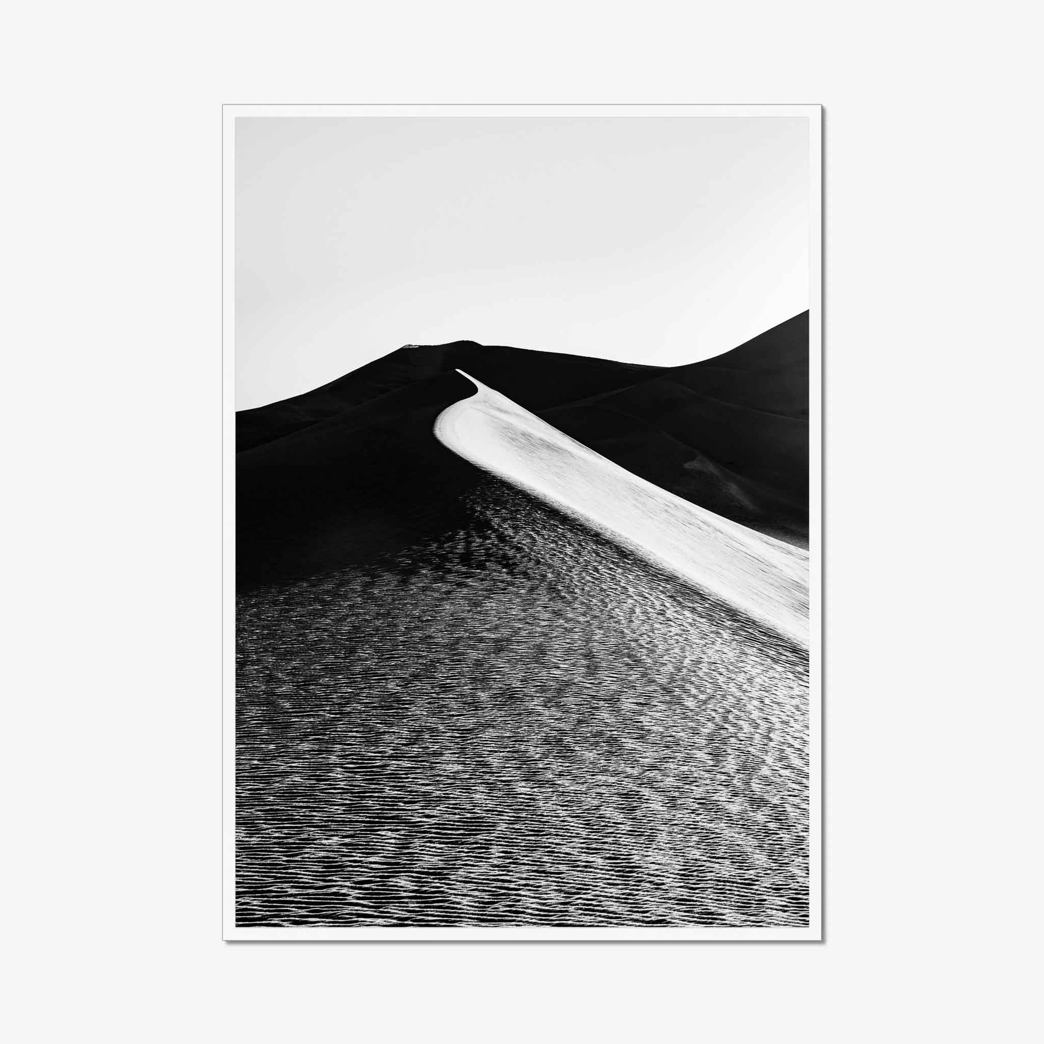 Sahara Desert Frame White