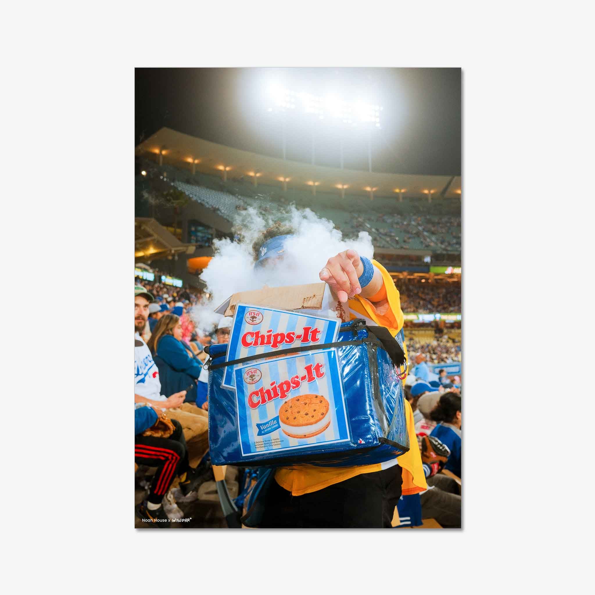 A Day at the Dodgers Stadium Print