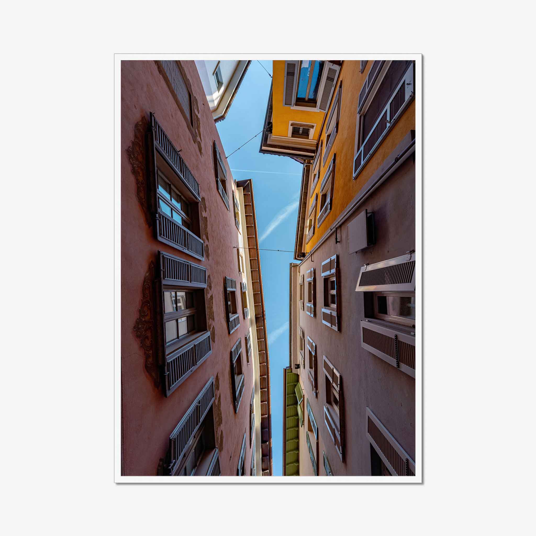 Lines of Escape Frame White