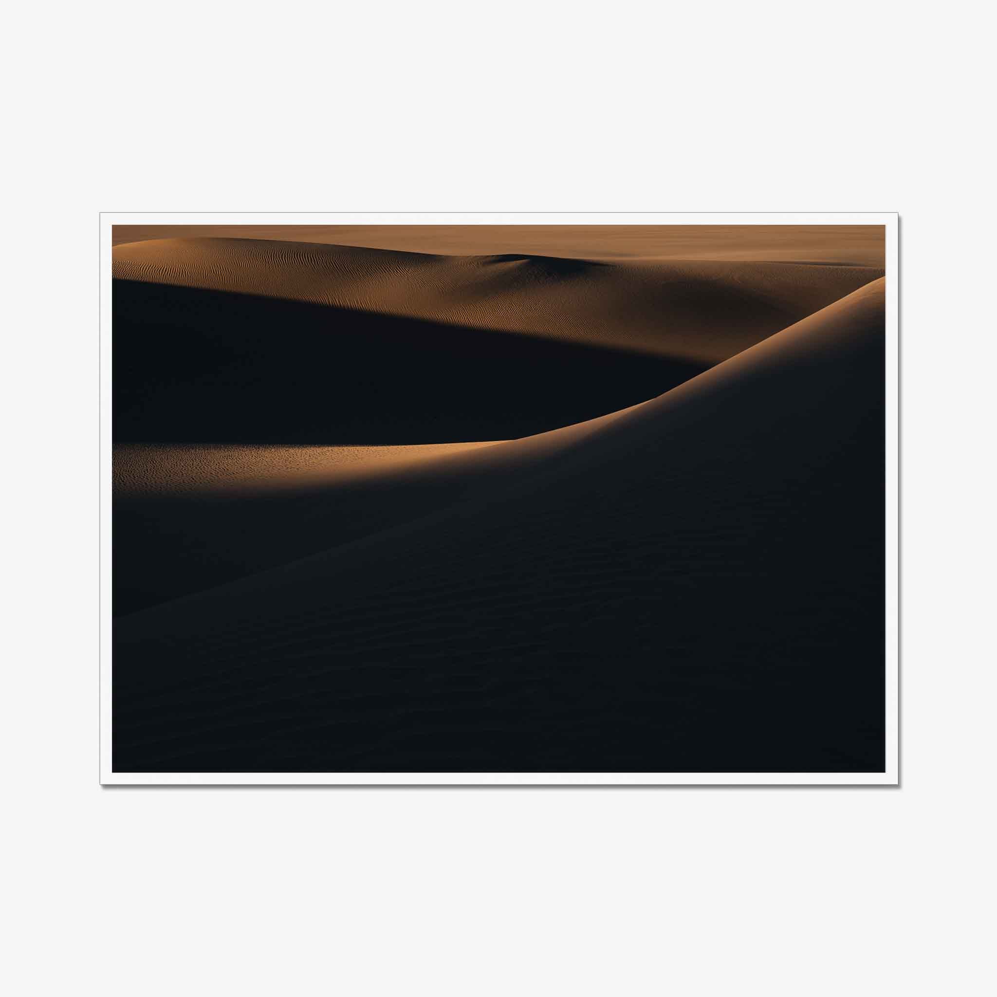 Sand Waves Frame White