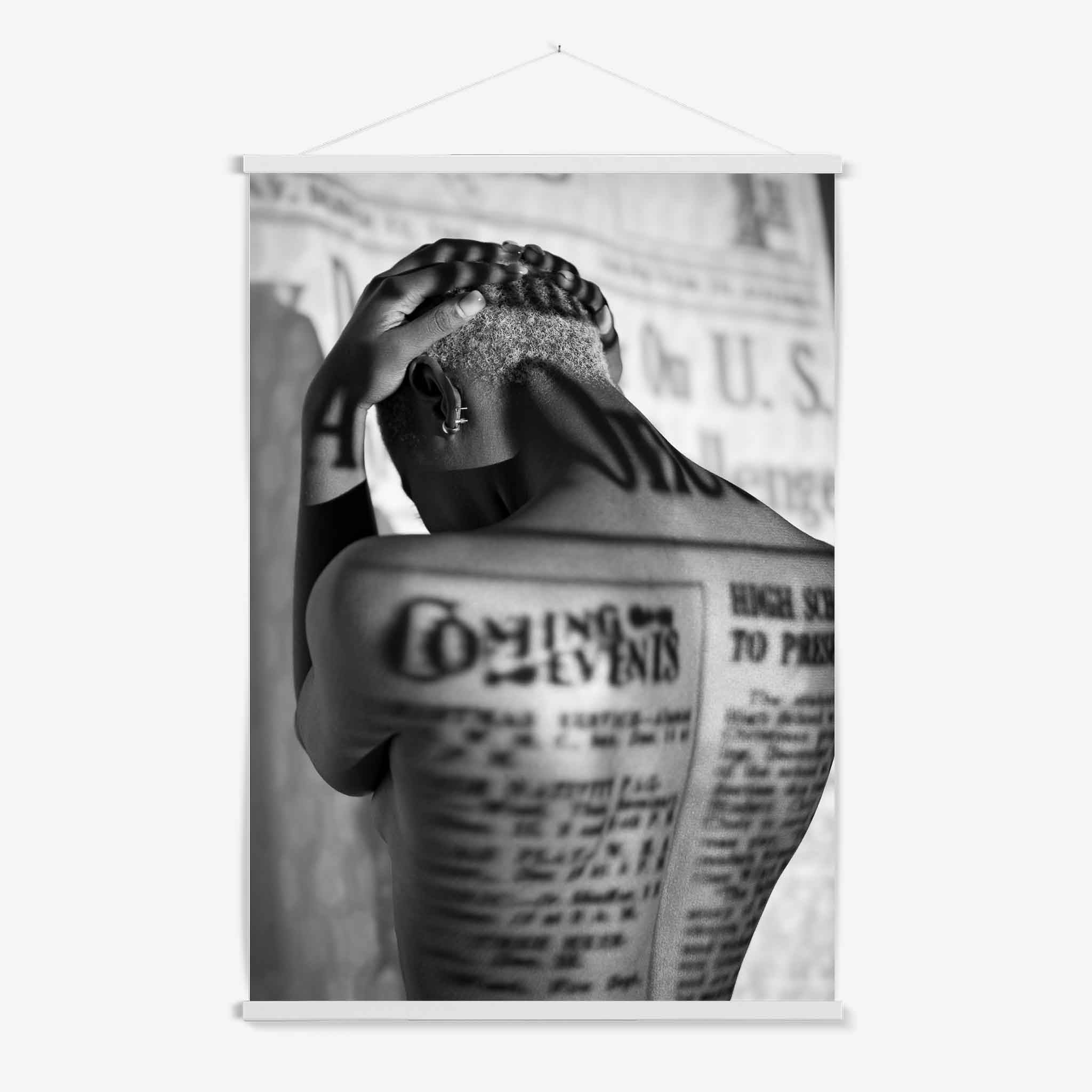 Words Hurt More Than A Weapon Hanger White