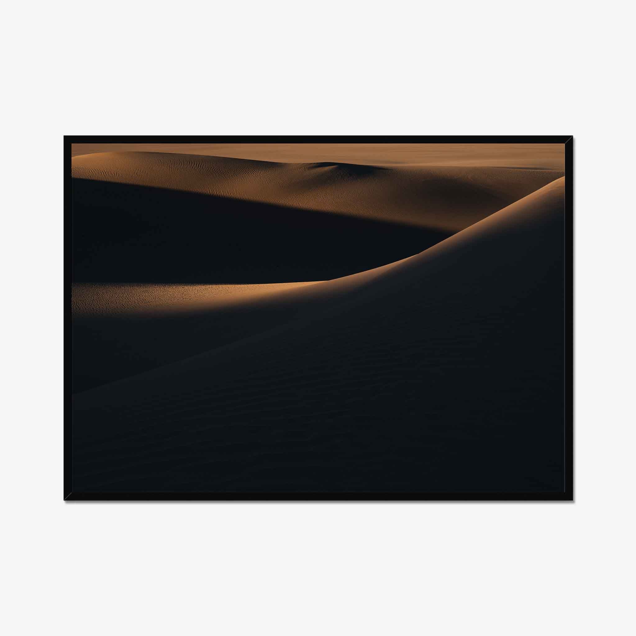 Sand Waves Frame Black