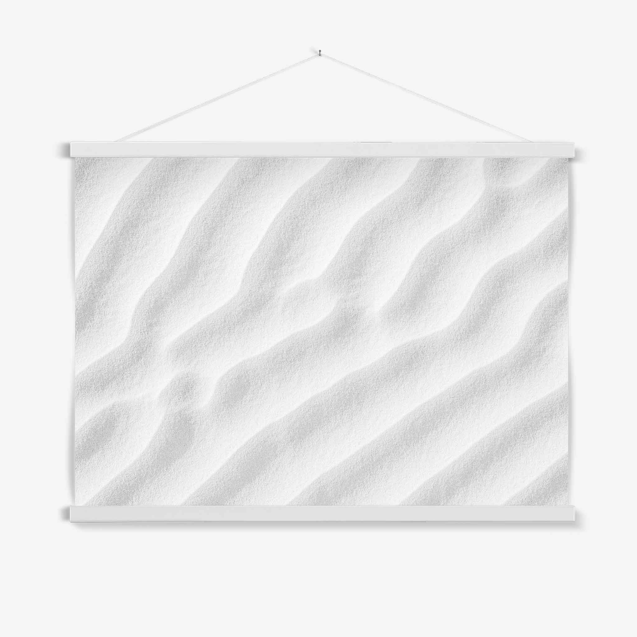 Abstract Landscape Hanger White